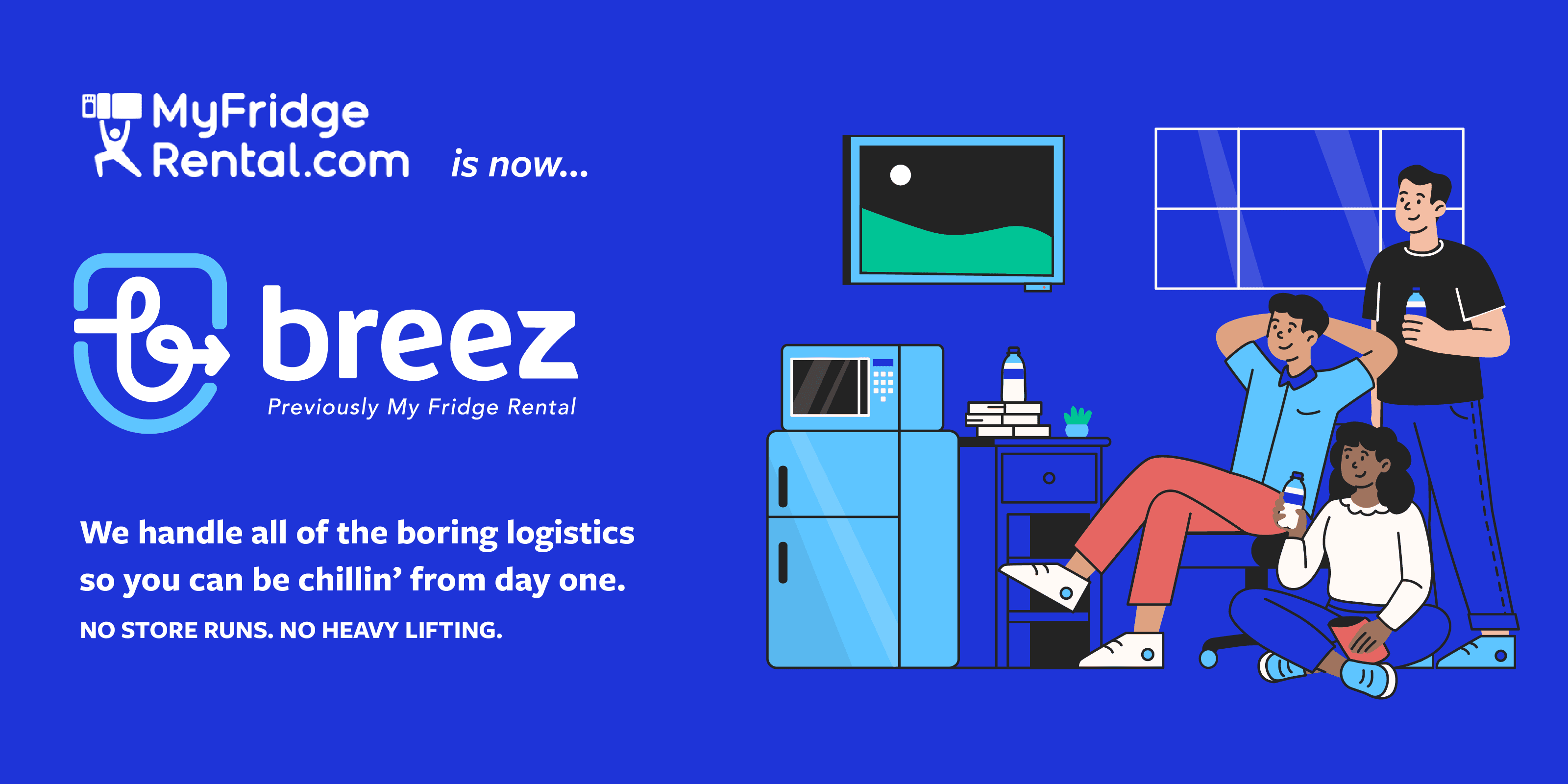MyFridgeRental is now Breez